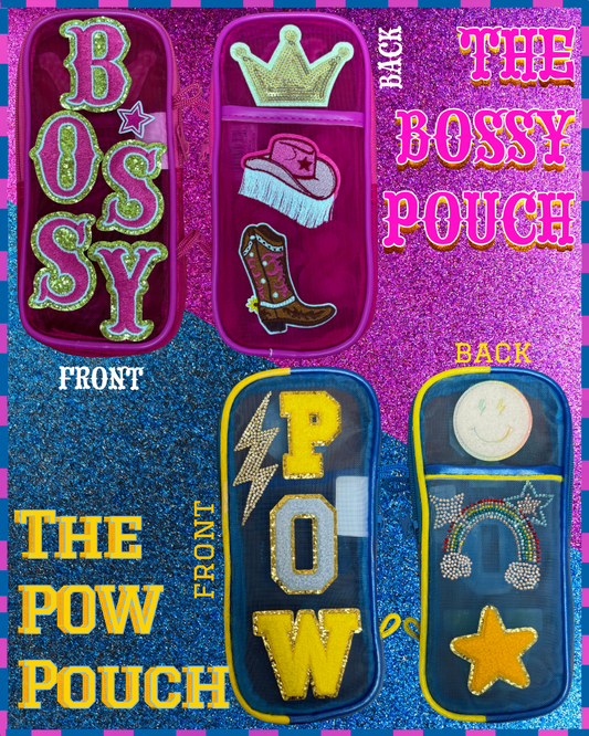 BOSSY & POW Pouches
