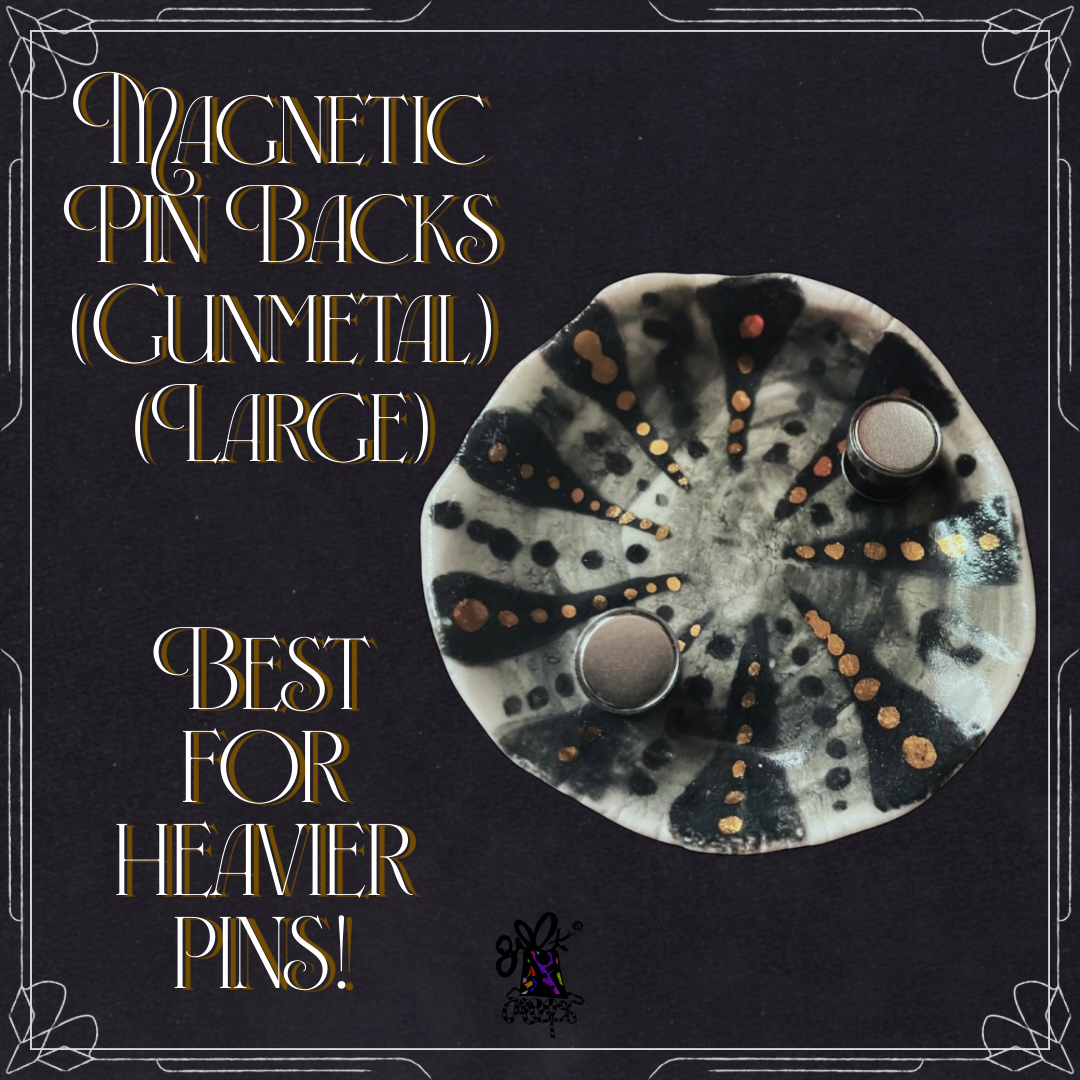 Magnetic Pin Backs