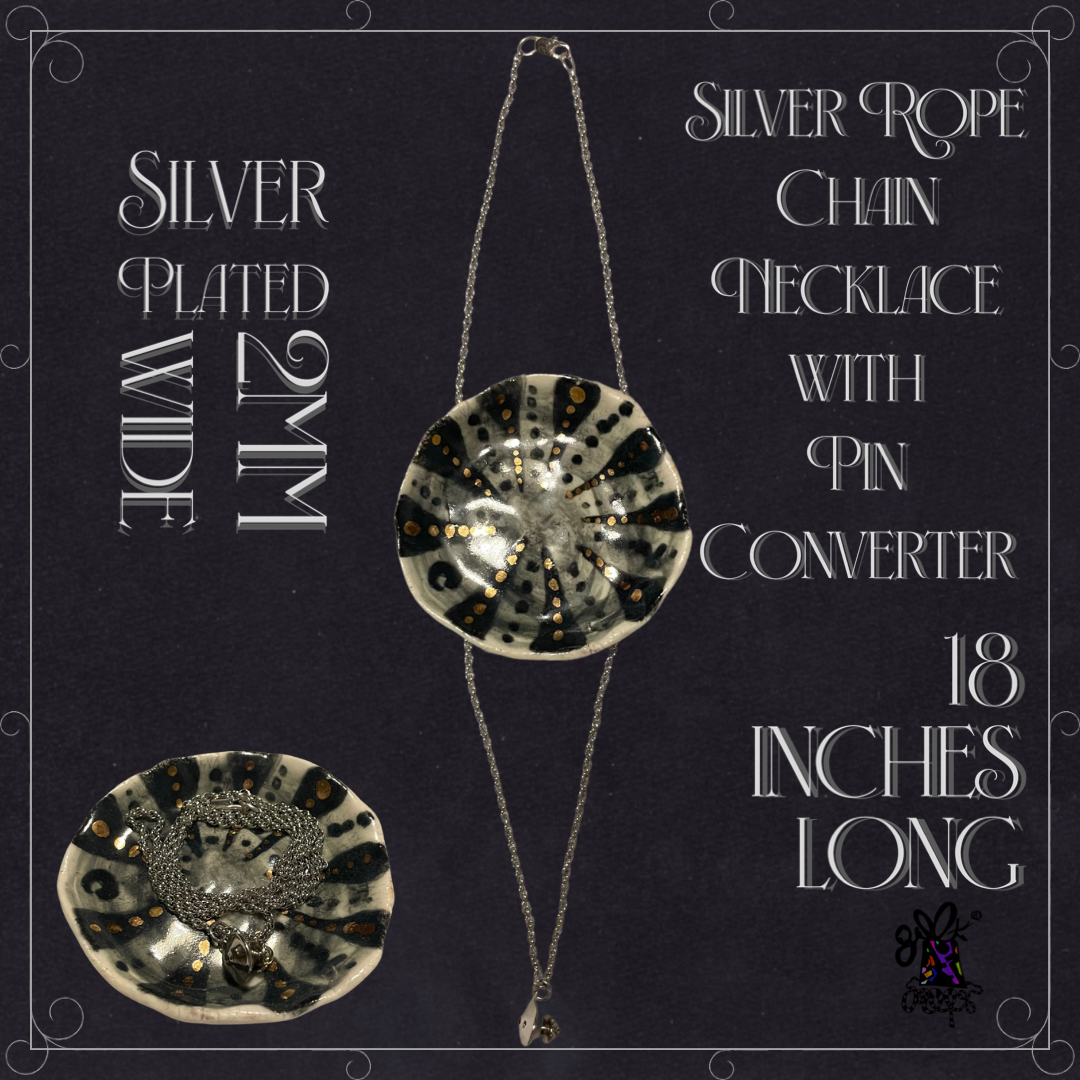 Gold & Silver Pin Converter Necklaces (18 in)