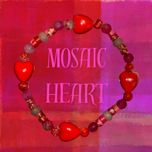 Mosaic Heart Bracelets