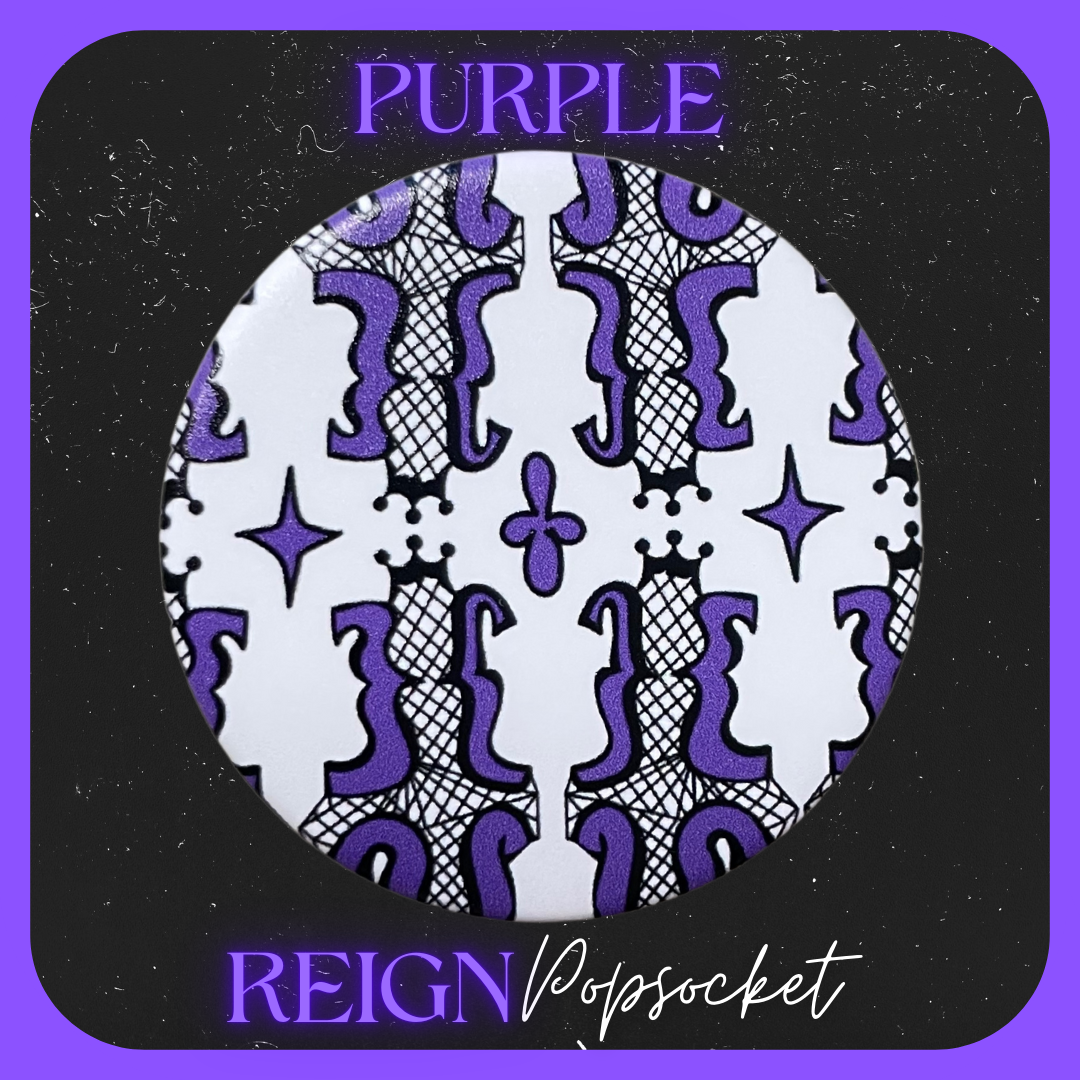 Purple Reign PopSockets PopGrip