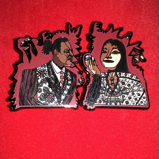 SAMPLES: M+G Hard Enamel & Soft Enamel Pin Sets (1 in)