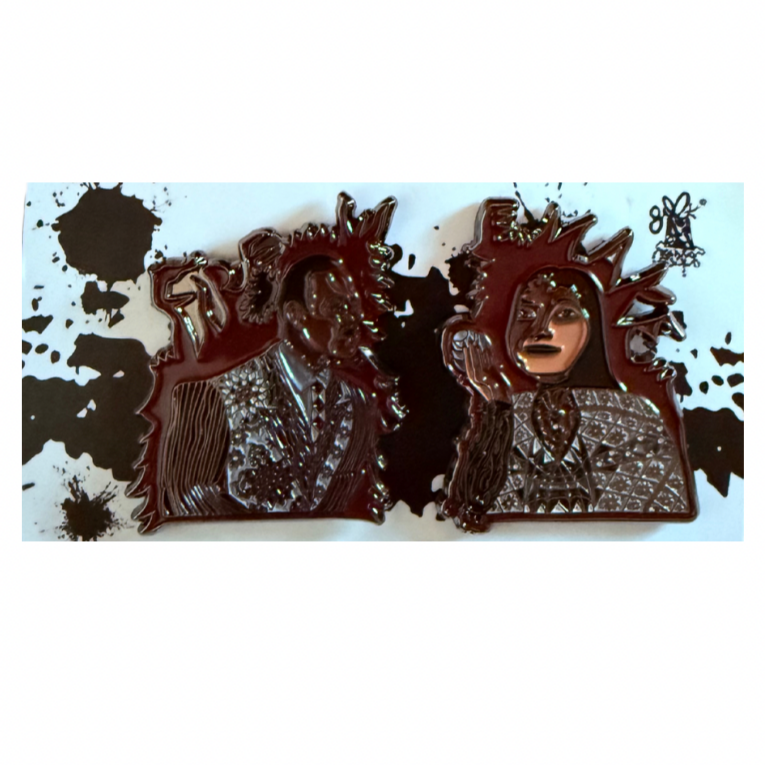 SAMPLES: M+G Hard Enamel & Soft Enamel Pin Sets (1 in)